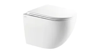 Подвесной унитаз Charus Estella Tornado CR.521.WT3.01 безободковый белый