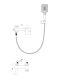 Смеситель для ванны с душем Wonzon & Woghand Cube WW-88639016-CR хром