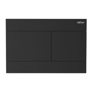 Кнопка смыва ABBER AC0127MB чёрный матовый