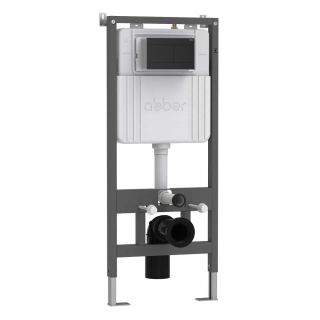 Кнопка смыва ABBER AC0127MB чёрный матовый