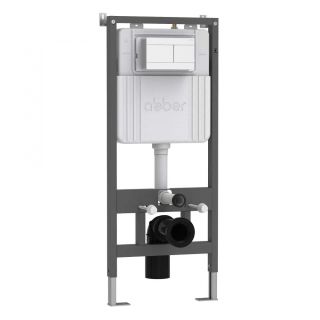 Кнопка смыва ABBER AC0127MW белый матовый