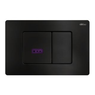 Кнопка смыва сенсорная ABBER AC0122SMB чёрный матовый