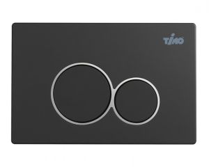 Кнопка смыва Timo Kulo FP-001MB чёрный матовый