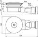 Слив для акриловых и литьевых поддонов Good Door КО00588