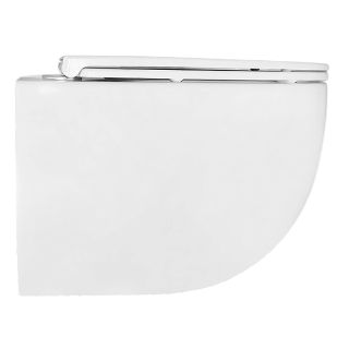 Унитаз подвесной Azario Terso AZ-092E-UQ3 безободковый торнадо белый