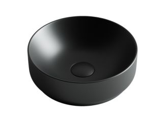 Раковина Ceramicanova Элемент (Element) CN6007 35 см чёрный матовый
