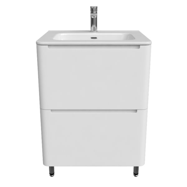 Напольная тумба с раковиной IDDIS Edifice EDI60WFi95K 60см белый