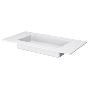 Раковина-моноблок Armadi Art Quatro 793-100-W 100 см белый