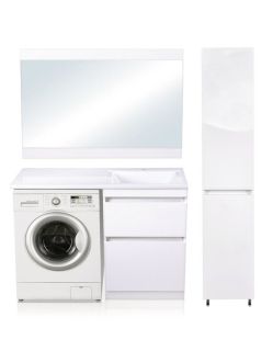Style Line Зеркало Даллас 110 СС-00000437 под стиральную машинку Style Line Зеркало Даллас 110 СС-00000437 под стиральную машинку
