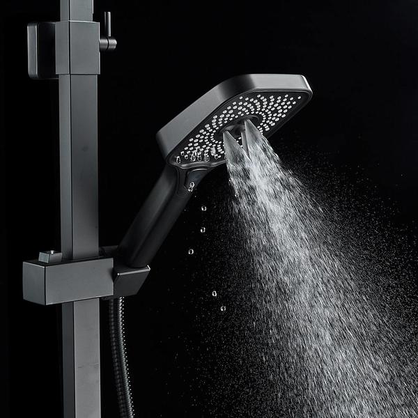 Душевая стойка Shevanik S7036H чёрный