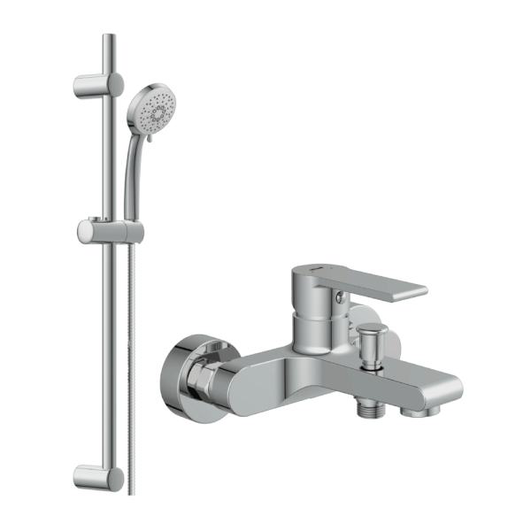 Набор смесителей Cersanit 64513 Brasko 2в1 хром