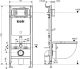 Комплект 2 в 1: инсталляция и клавиша смыва Iddis Optima Home (OPH00GCi32K (клавиша OPH10G0i77))