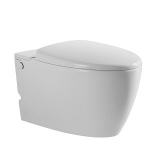 Комплект ABBER AC1107P-AC0101P подвесной унитаз Bequem AC1107P белый с импульсным смывом с инсталляцией AC0101P