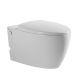 Комплект ABBER AC1107P-AC0101P подвесной унитаз Bequem AC1107P белый с импульсным смывом с инсталляцией AC0101P