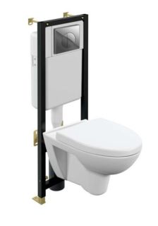 Комплект Cersanit 64229 PARVA CO DPL EO + BLACK + LEON ХРОМ ГЛЯНЦЕВЫЙ Комплект Cersanit 64229 PARVA CO DPL EO + BLACK + LEON ХРОМ ГЛЯНЦЕВЫЙ