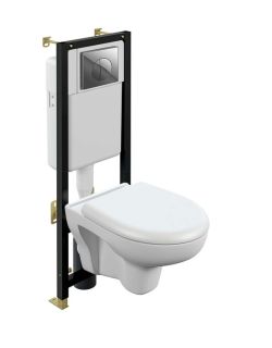Комплект Cersanit 64230 NATURE CO DPL EO + BLACK + LEON ХРОМ ГЛЯНЦЕВЫЙ Комплект Cersanit 64230 NATURE CO DPL EO + BLACK + LEON ХРОМ ГЛЯНЦЕВЫЙ