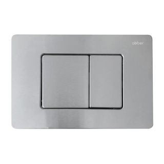 Комплект ABBER AC1100-AC0105-AC0120MCH подвесной унитаз Bequem AC1100 белый с инсталляцией AC0105 и кнопкой AC0120MCH матовый хром