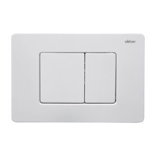 Комплект ABBER AC1100-AC0105-AC0120MW подвесной унитаз Bequem AC1100 белый с инсталляцией AC0105 и кнопкой AC0120MW белая матовая