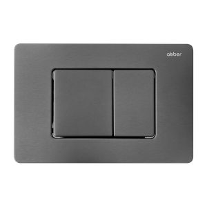 Комплект подвесной унитаз ABBER Bequem AC1100T белый с инсталляцией AC0105 и кнопкой AC0120NG никель