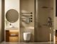 Комплект подвесной унитаз ABBER Bequem AC1100T белый с инсталляцией AC0105 и кнопкой AC0120NG никель