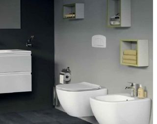 Подвесной унитаз Ideal Standard Tesi T007901 (без крышки) Подвесной унитаз Ideal Standard Tesi T007901 (без крышки)