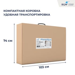 Душевая перегородка RGW WA-09B 06100912-224 120 см чёрный