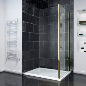 Боковая панель Veconi KP-12B, 1000x1950, Черный матовый, стекло прозрачное Боковая панель Veconi KP-12B, 1000x1950, Черный матовый, стекло прозрачное