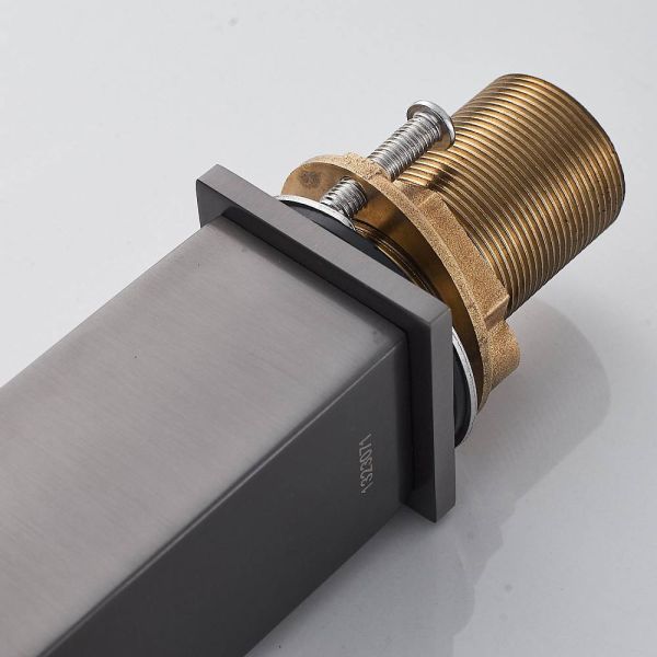 Смеситель для раковины Shevanik S7011T оружейная сталь