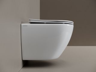 Унитаз подвесной Ceramicanova Мия (Mia) CN1805T торнадо белый