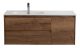 База под раковину BelBagno подвесная с двумя выкатн. ящиками одной распашн.дверц. левосторонн.Rovere Tabacco,1000x460x500, KRAFT-1000-2C-1A-SO-RT-L табачный дуб