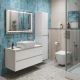 Тумба со столешницей и накладной раковиной Belbagno Kraft KRAFT100BO-KEPBO-1302-SET 100 см белый матовый