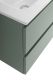 База под раковину BelBagno подвесная с фрезерованными ручками по всей длине фасада с 2 выкатн. ящ., 500x395x500,39-500/390-2C-SO-VO еловый матовый
