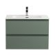 База под раковину BelBagno подвесная с фрезерованными ручками по всей длине фасада с 2 выкатн. ящ.,700x395x500,39-700/390-2C-SO-VO еловый матовый