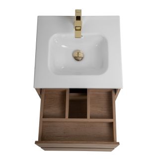 База под раковину BelBagno подвесная с двумя выкатными ящиками, Rovere Nebrasca Nature, 500x460x500, KRAFT-500-2C-SO-RNN дуб натуральный