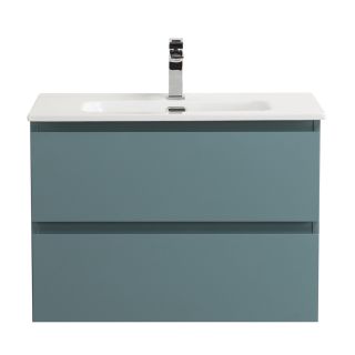 База под раковину BelBagno подвесная с фрезерованными ручками по всей длине фасада с двумя выкатн. ящ.,  600x455x500, KRAFT-600-2C-SO-AO голубой матовый