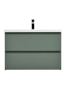 База под раковину BelBagno подвесная с фрезерованными ручками по всей длине фасада с двумя выкатн. ящ. 750x455x500, KRAFT-750-2C-SO-VO еловый матовый