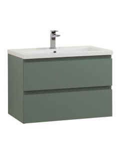 База под раковину BelBagno подвесная с фрезерованными ручками по всей длине фасада с двумя выкатн. ящ. 750x455x500, KRAFT-750-2C-SO-VO еловый матовый