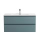 База под раковину BelBagno подвесная с фрезерованными ручками по всей длине фасада с двумя выкат. ящ., 900x455x500, KRAFT-900-2C-SO-AO голубой матовый
