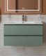База под раковину BelBagno подвесная с фрезерованными ручками по всей длине фасада с двумя выкатн. ящ.,  900x455x500, KRAFT-900-2C-SO-VO еловый матовый