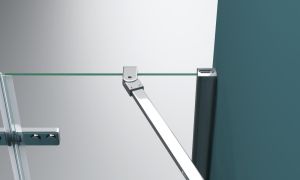 Душевая дверь BelBagno KRAFT-B-12-60/30-C-Cr-L