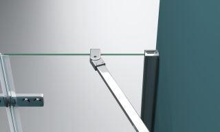 Душевая дверь BelBagno KRAFT-B-12-60/30-C-Cr-L