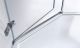Душевой уголок BelBagno KRAFT-P-1-100-C-Cr-L хром