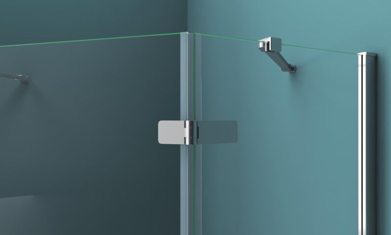 Душевой уголок BelBagno KRAFT-P-1-100-C-Cr-R хром Душевой уголок BelBagno KRAFT-P-1-100-C-Cr-R хром