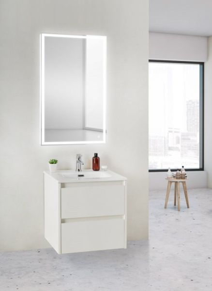 Тумба под раковину BelBagno подвесная 50x50см Bianco Opaco KRAFT 39-500/390-2C-SO-BO Тумба под раковину BelBagno подвесная 50x50см Bianco Opaco KRAFT 39-500/390-2C-SO-BO