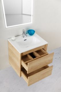 Тумба под раковину BelBagno подвесная 50x50см Rovere Nebrasca Nature KRAFT 39-500/390-2C-SO-RNN