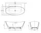 Акриловая ванна VagnerPlast Lorna KRBV167LOR7X-64 167x79см белый