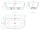 Акриловая ванна VagnerPlast Manchester KRBV178MAN7X-64 178x90см белый