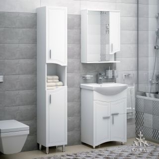 Тумба под раковину Corozo Креста Z1 55см белый SD-00000353 Тумба под раковину Corozo Креста Z1 55см белый SD-00000353