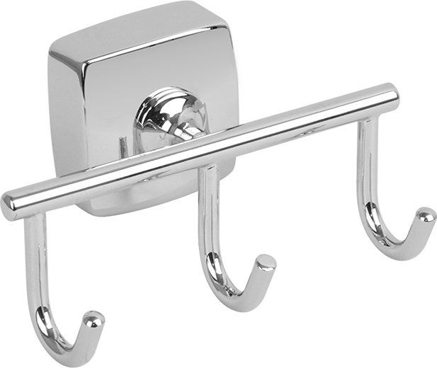 Крючок FIXSEN Kvadro тройной (FX-61305C) Крючок FIXSEN Kvadro тройной (FX-61305C)