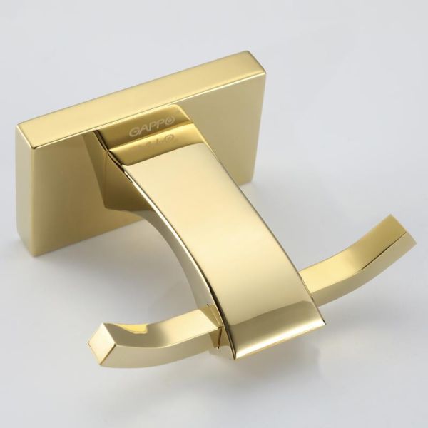 Крючок двойной Gappo G0705-23 золото